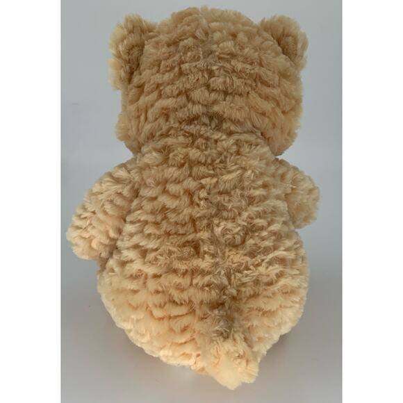 Teddy Bear Stuffed Animal Mai Toi Tan Soft Plush Polyester 13" Cute Cuddly Lovey - Picture 4 of 11